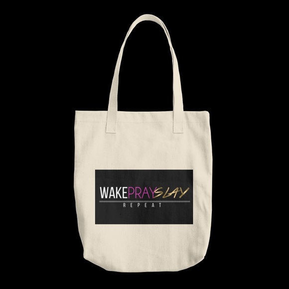 WAKE PRAY SLAY REPEAT FASHION TOTE *NWT* - Picture 2 of 3